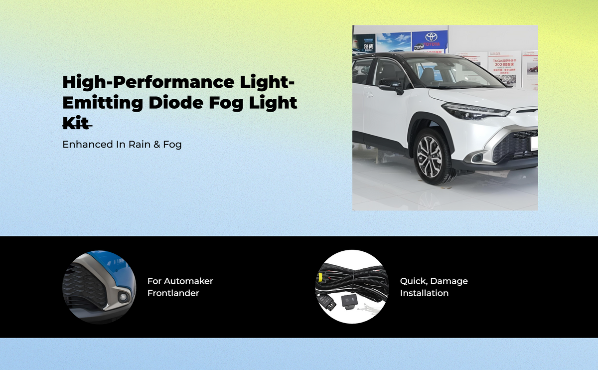 Waterproof LED fog light for SUV