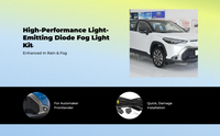 Waterproof LED fog light for SUV