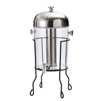 Front Tap Ice Column Serveware Beverage Dispenser with Spigot