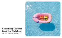 Inflatable Fishing Boat Thickened Material Foldable Adventure Boat Portable Fishing Raft Easy to Carry Portable Inflatable Raft