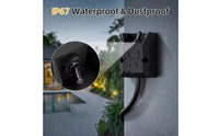 Wired Toggle Switch Waterproof Rocker Switch with Cable Dustproof for Boaters, Hobbyists, RV Electrical Systems