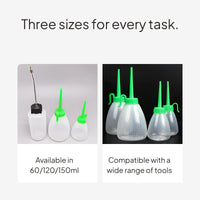 Sewing Machine Oil Bottles with Precision Spout, Leakproof