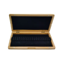 Hinged Oboe Mouthpiece Case Slim Wooden Mouthpiece Case Portable Sturdy for Rehearsals