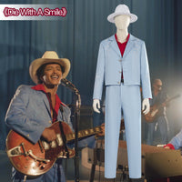 Lady Gaga and Bruno Mars Cosplay Costume Bruno Mars Single Die With A Smile Performance Costume