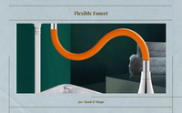360° rotating leakproof faucet