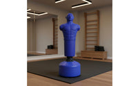 Torso-Form Punching Bag Black Connector Silicone Punching Bag Impact Absorbing Boxing Target