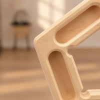 Wooden Fingerboard Climbing Hangboard Suspended Hangboard Lightweight Fingerboard Compact for Climbers, Home Gym