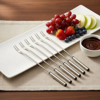 6 Pieces Long Handle Fruit Forks Multi-Purpose Chocolate Dipping Forks