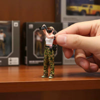 Photographer Figure Finished Display Piece 1/18 Scale Photographer Figure