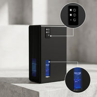 Automatic Shutoff Dehumidifier with Water Tank Floor-Standing Portable Dehumidifier Slimline for Bedroom, Bathroom, Basement