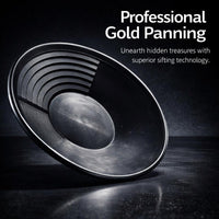 Gold Sifting Classifier Tray, Lightweight Gold Prospecting Pan, Gold Washing Pan with Vial, Gold Sand Purifying Pan, Manual P