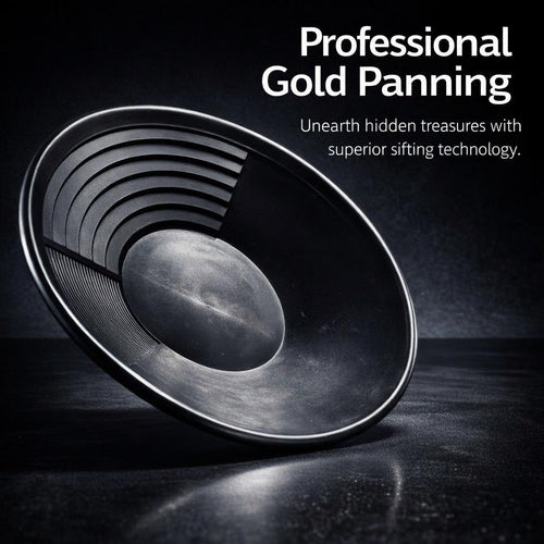 Gold Sifting Classifier Tray, Lightweight Gold Prospecting Pan, Gold Washing Pan with Vial, Gold Sand Purifying Pan, Manual P