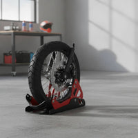 Motorcycle Wheel Stand Low Profile Motorcycle Wheel Chock Metal for Riders