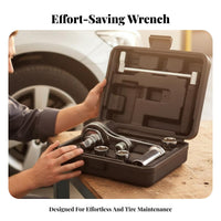 Long-Lasting Rotational Force Multiplier Wrench Easy to Use Rotational Force Multiplier Wrench Set Portable for Elderly, Auto Repair Shop