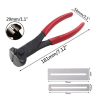 3 Pieces Fret Wire Cutter with Guards Guitar Fret Cutter Sturdy Tools for Guitarists