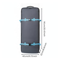 Padded Paddle Board Bag Zippered Surfboard Bag Portable Surfboard Backpack Adjustable for Car Transport