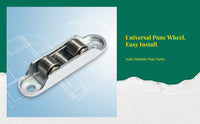 Synthetic alloy opening wheel, Sliding Door Pulley, Replacement, High load capacity, effortless sliding, noise reduction