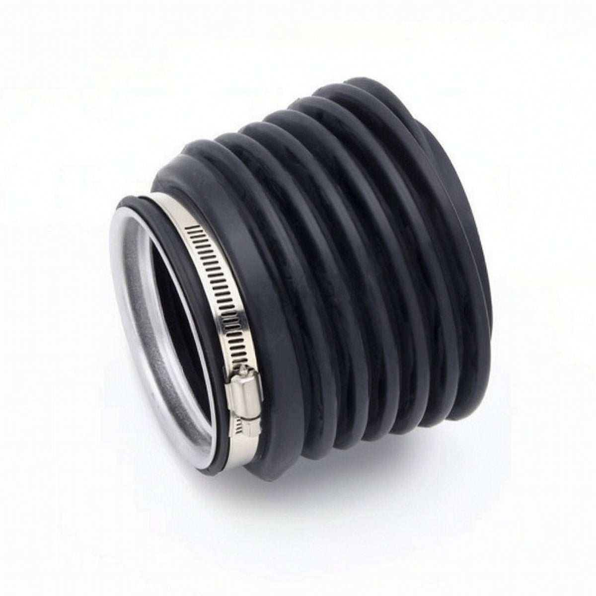 Marine Bellows Sleeve Corrugated Bellows Tube with Clamps Flexible for Boat Owners, Mechanics