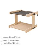 Double Layer Kitten Window Bed Easy to Install Pet Furniture Multilayer