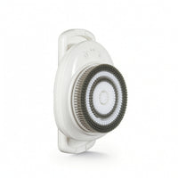 Rotating Wall Mounted Bath Brush Soft Bristle Automatic Bath Brush Detachable Wall Mounted Back Scrubber Replaceable for Elderly