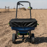 Waterproof Fertilizer Spreader Cover Weatherproof Spreader Cover with Drawstring Reflective Heavy-Duty for Gardeners, Homeowners, Outdoor Storage, Garden, Yard