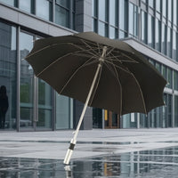 Water-Repellent Automatic Open Umbrella Waterproof Umbrella with Aluminum Frame Long-Lasting Heavy Duty for Business Professionals, Travel