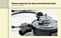 Super Powerful Waterproof Car Horn, Universal High/Low Tone