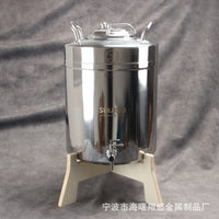 SHUIGU304不锈钢大容量储水桶壶奶桶豆浆果汁饮料桶户外露营水箱