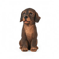 Animal Sculpture Freestanding Outdoor Statue Painted Decorative Figurine for Homeowners, Balcony