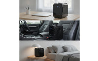 8-Liter Portable Mini Fridge Compact Mini Fridge with Warmer Versatile Thermoelectric Cooler Low-Noise for Dorm Room, Desk