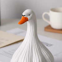 Desktop Goose Decor Stress Relief Goose Statue Funny for Desk, Office