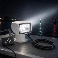 Marine Searchlight Compact Housing 12V Boat Search Light Extended-Range Light