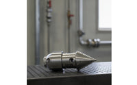 Rotary Nozzle with Ceramic Outlet Rotating Stainless Steel tube Cleaning Nozzle Industrial for Plumbers