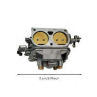 Outboard Carburetor Twin-Bore Part Silver-Gray for Mechanics