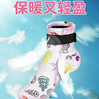 儿童潜水袜迷彩游泳潜水沙滩袜防滑防刮伤保暖宝宝浮潜下水鞋