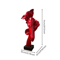 Modern Abstract Sculpture Luxury Look Abstract Sculpture Centerpiece Geometric Statue for Lobby Area, Entryway, Reception Desk