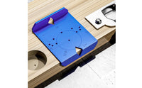 Hinge Hole Drilling Guide Compact Positioning Aid Repeatable for DIYers