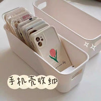 桌面收纳盒抽屉内置分隔长方形整理盒宿舍杂物化妆品分类储物盒子