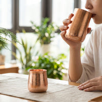 Copper Cup Hammered Tea Cup Long-Lasting