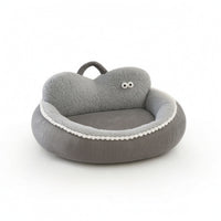 Cloud Pet Bed Fluffy Pet Bed with Handle Bolstered for Small Dogs, Kittens