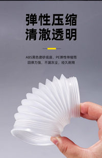 新一代双层电锤防尘罩轻型冲击钻接灰碗开孔配件打孔防尘袋接灰器