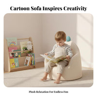 creature Character Chair Cartoon Design kids' Furniture firm-density Foam for Boys