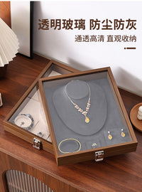 Multifunctional Jewelry Box with Lid for Rings, Earrings, and Bracelets