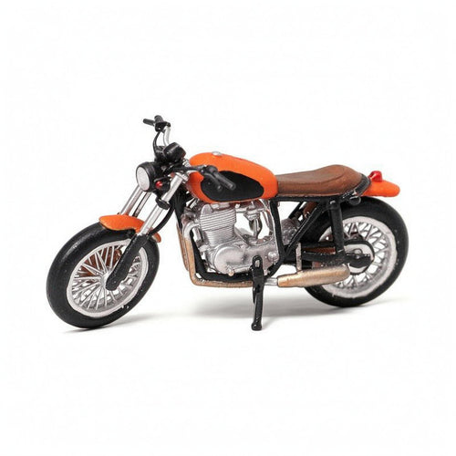 1:64 Motorcycle Model Detailed Small Collectible Spoked Wheels