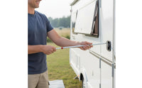 RV Awning Crank Long-Lasting Metal Awning Crank Handle Portable Comfortable Grip for Campers, Travel
