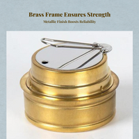 Brass Stove, Portable Camping Gear, Outdoor Heater