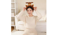 Soft Fabric Dog Headband Stage Performance Costume Item Halloween for Party