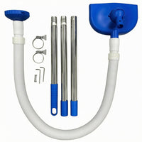 Pool Vacuum Cleaner Stainless Steel Water Cleaning Tool Bristled