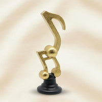Music Note Sculpture Artistic Treble Clef Sculpture Elegant