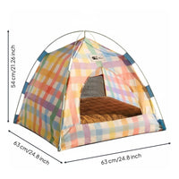 Cat Tent Breathable Cat Camping Tent Material Covered Pet Shelter for Cats, Indoor